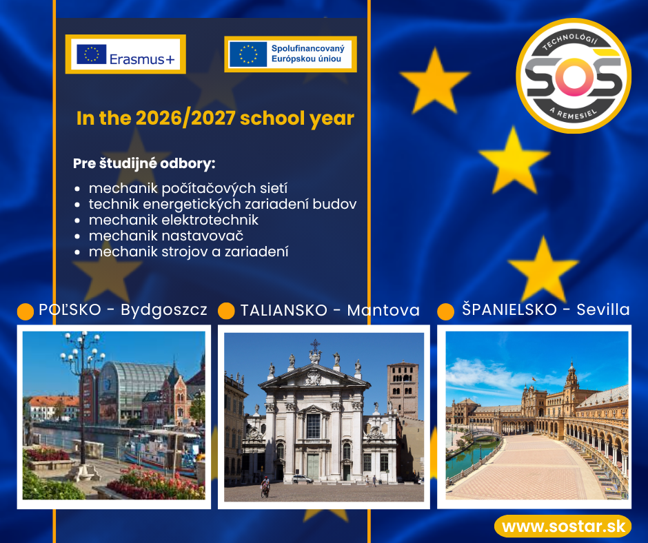 ERASMUS šk.rok 20262027 všeob.